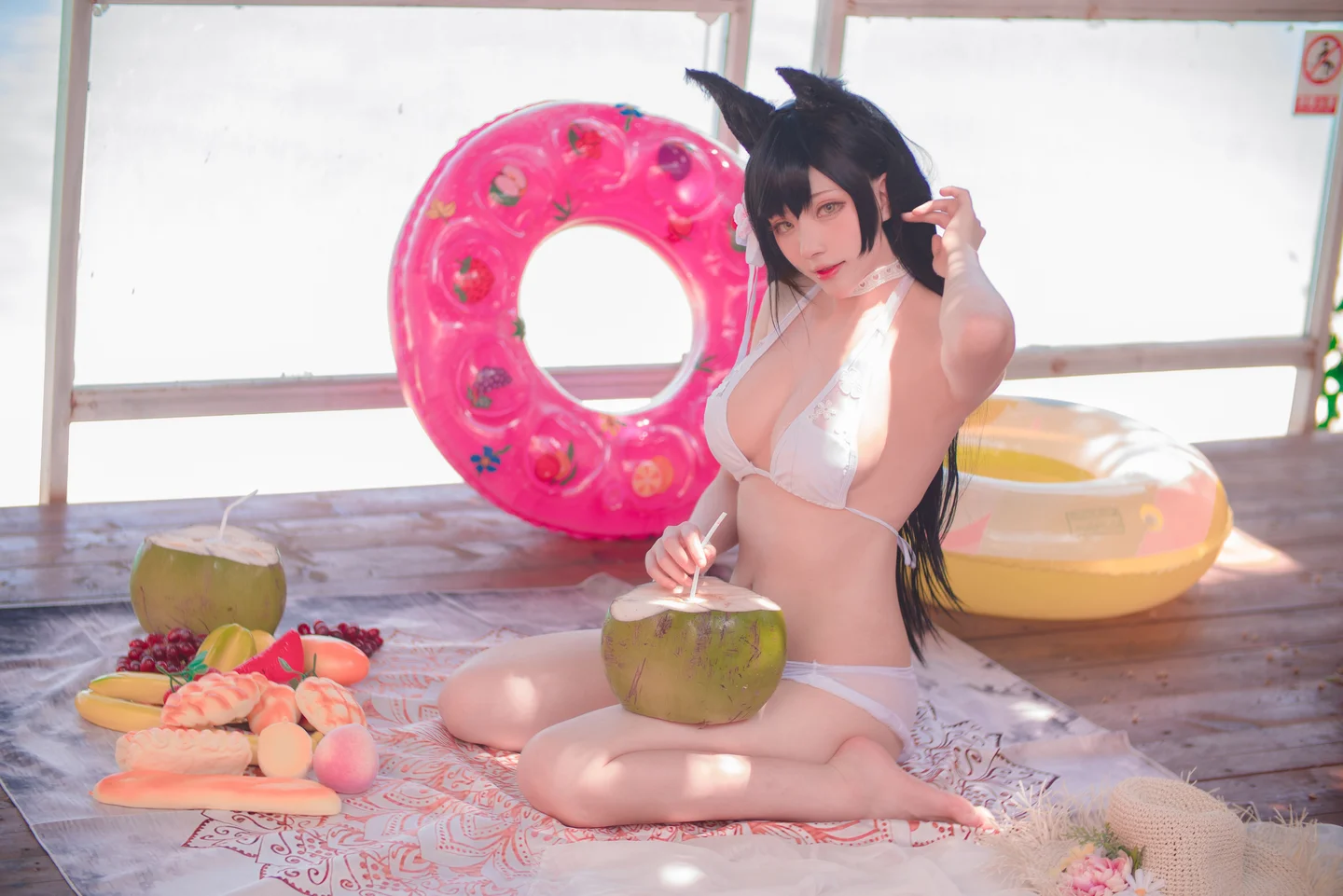 起司块wii - 爱宕泳装 [42P-255MB] tg@simisebaisi 【丝足阁】033.webp